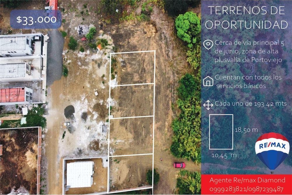Terreno en venta en Portoviejo, Manabí