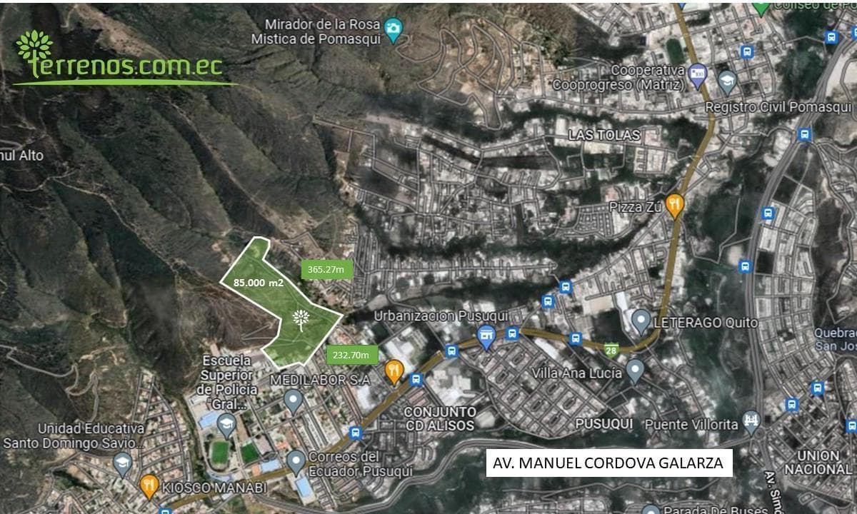 Terreno en venta en Quito, Pichincha