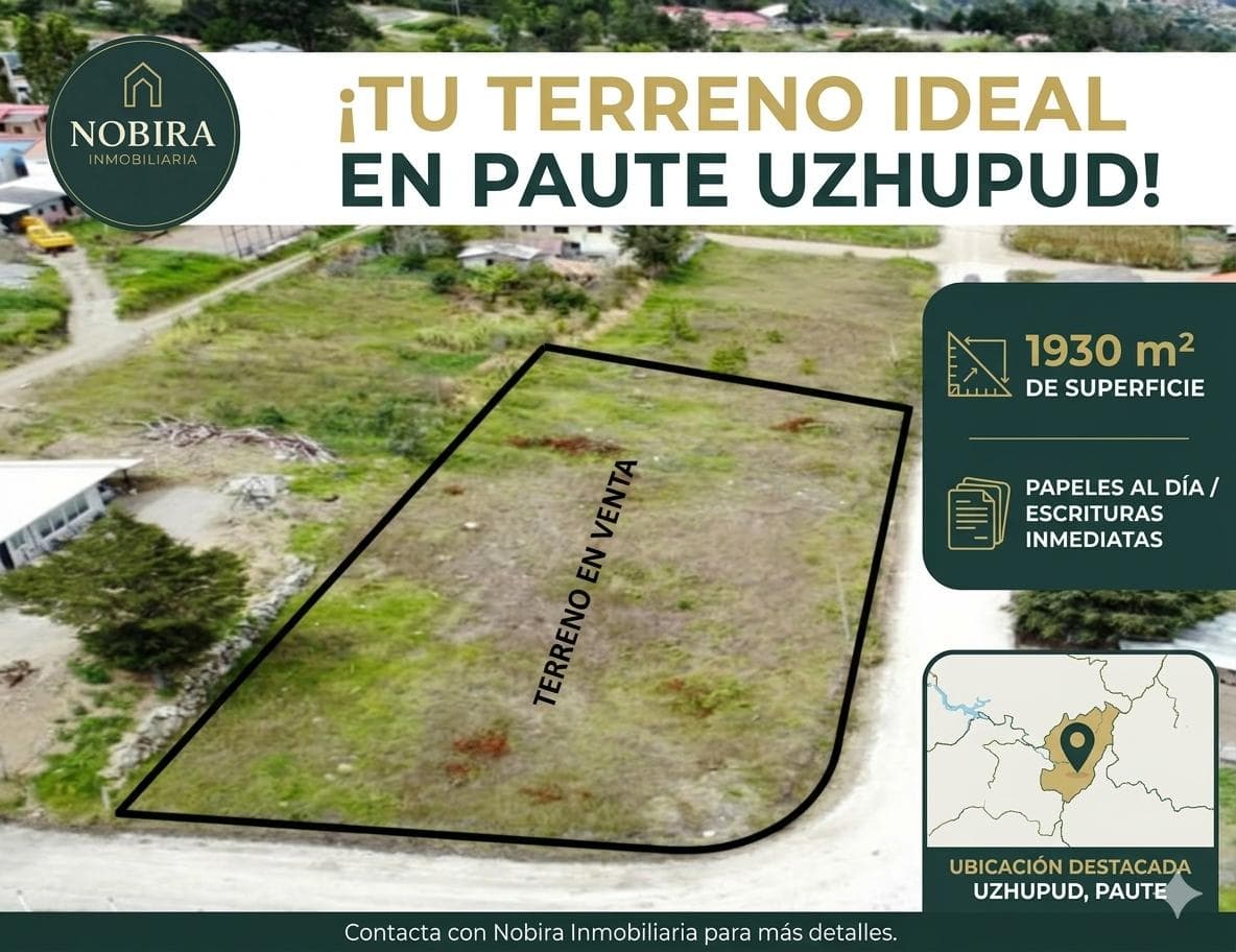 Terreno en venta en Paute, Azuay