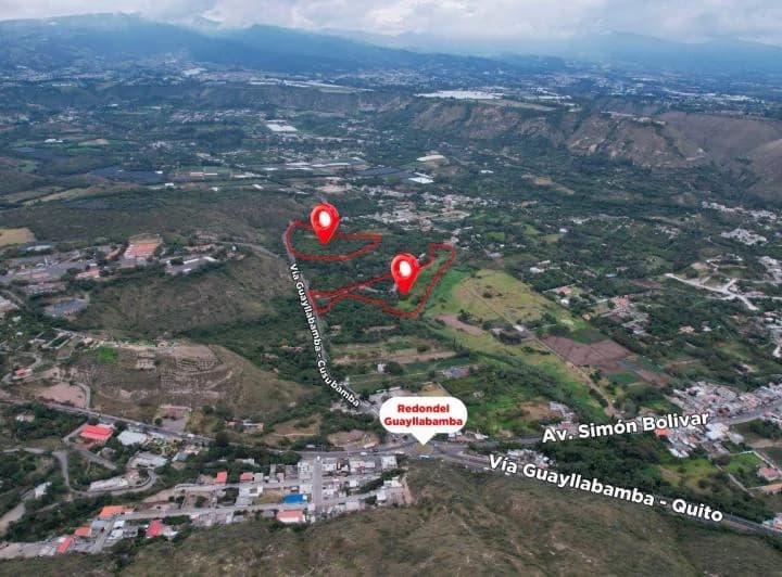 Vendo Hermoso Macrolote en Guayllabamba Via Cusubamba — imagen 1
