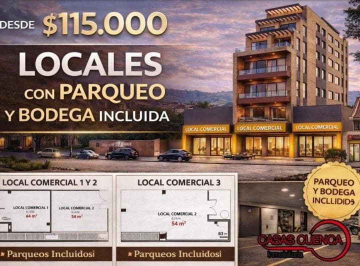 Selaria Locales Comerciales con Vista Al Rio Yanuncay, Azuay — imagen 1