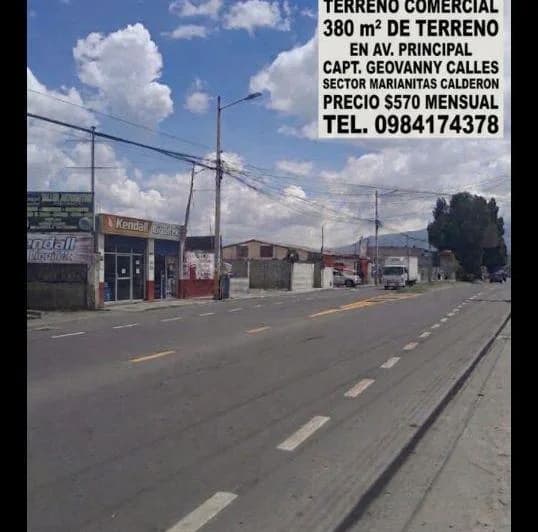 Terreno en alquiler en Quito, Pichincha