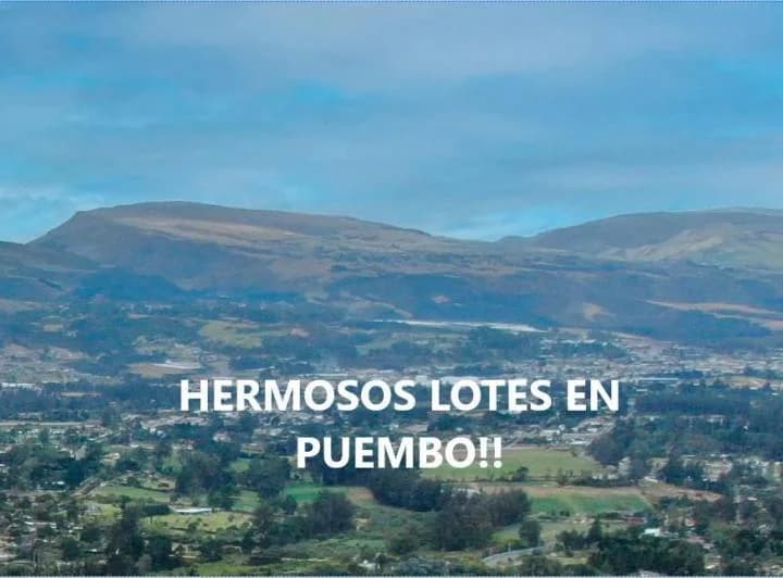 Lindo Lote de Venta en Urbanización Privada en Puembo! — imagen 1