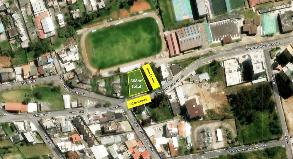 Terreno en venta en Quito, Pichincha