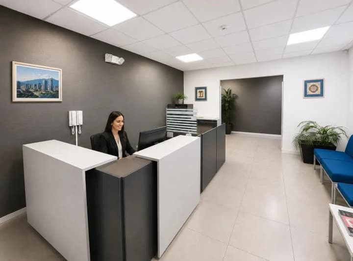 Oficina Corporativa Av 12 de Octubre | Totalmente Amoblada y Operativa — imagen 1