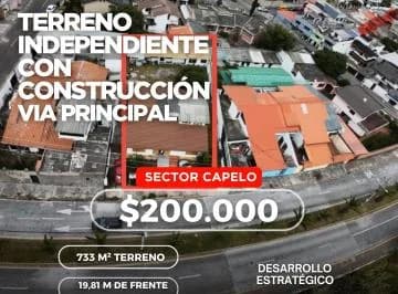 Terreno Comercial Independiente en Venta con Construcción en Sector Capelo — imagen 3