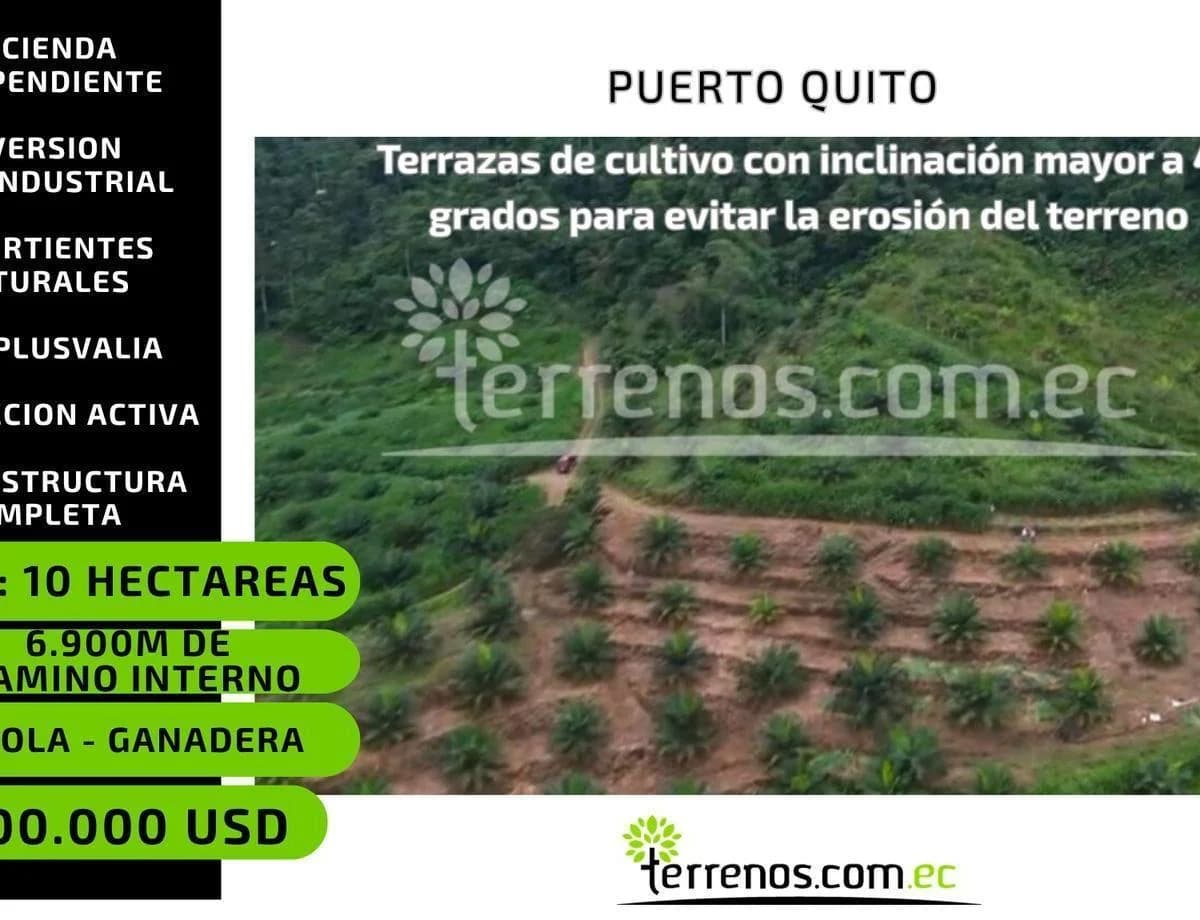 Terreno en venta en Pedro Vicente Maldonado, Pichincha