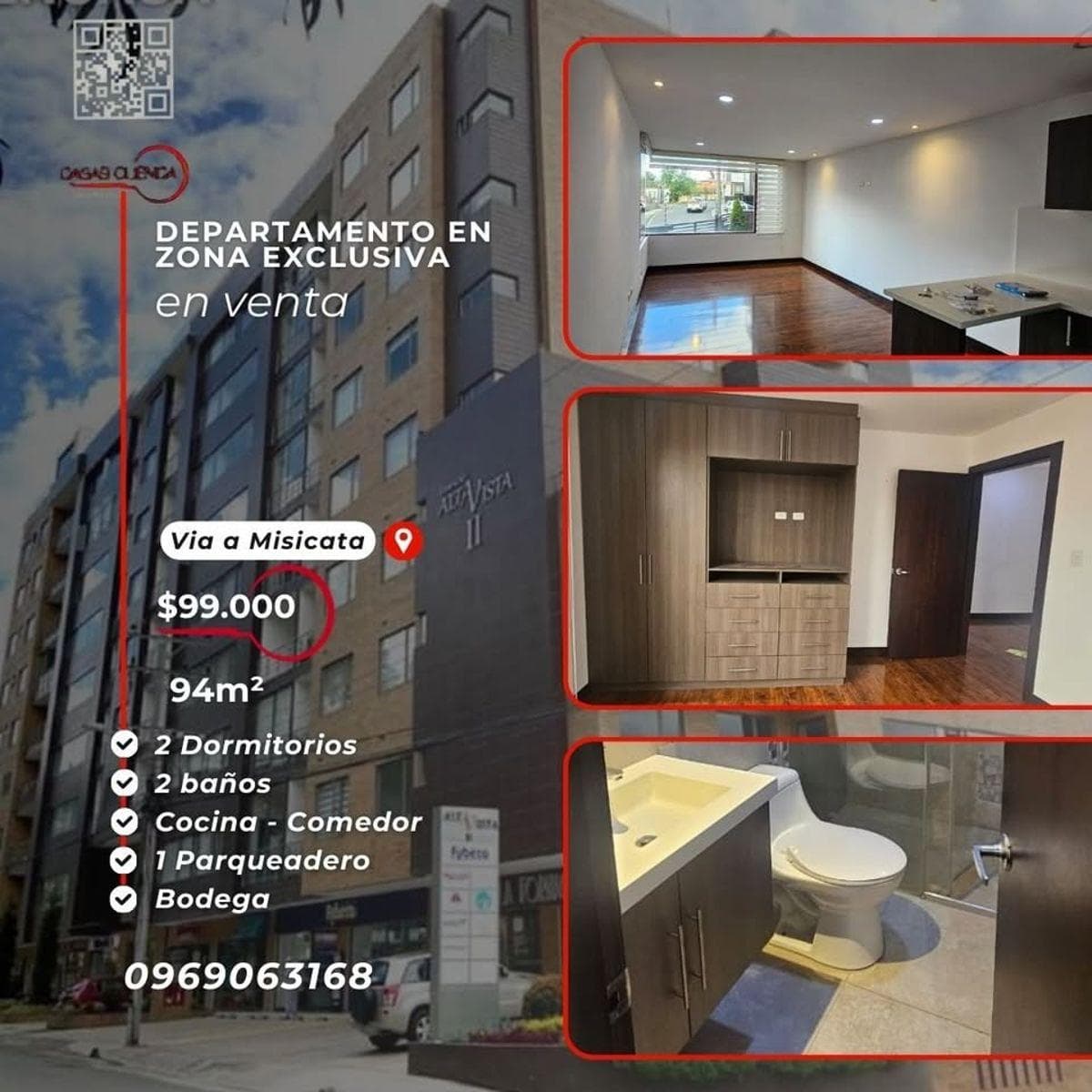 Departamento en venta en Cuenca, Azuay