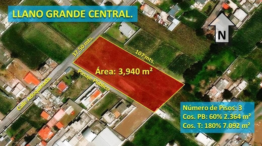 Terreno en venta en Quito, Pichincha