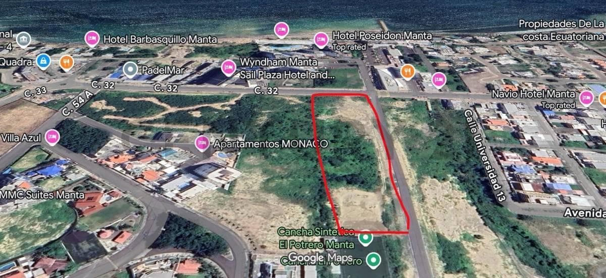 Terreno en venta en Manta, Manabí