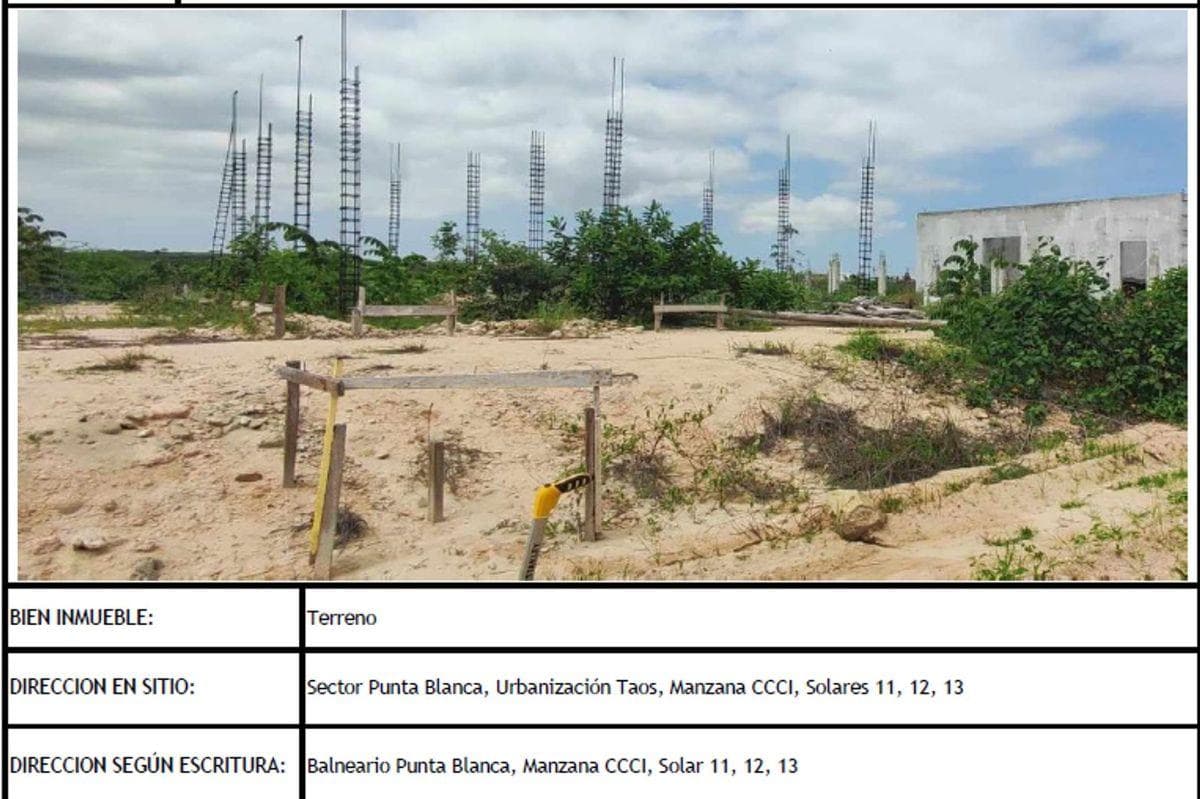 Terreno en venta en Punta Blanca, Santa Elena
