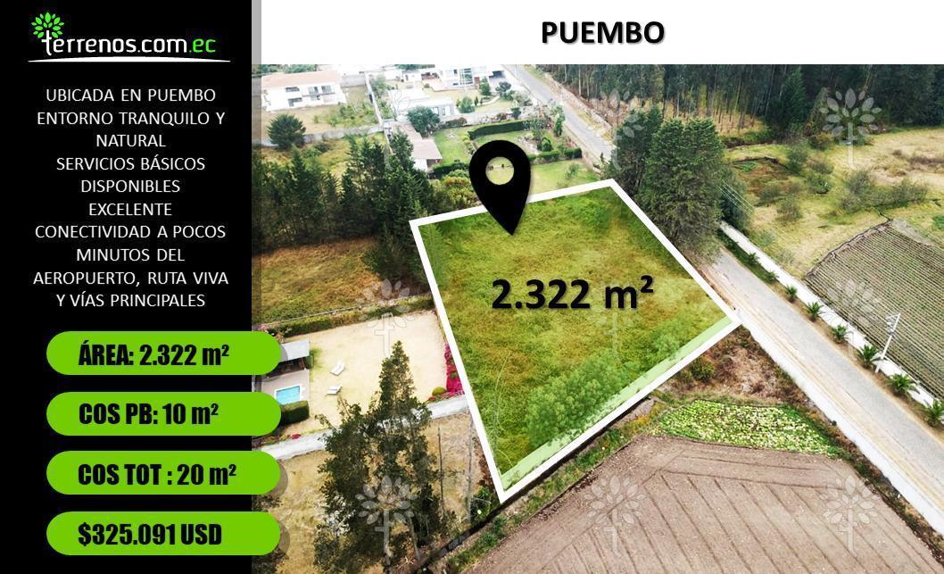 Terreno en venta en Quito, Pichincha