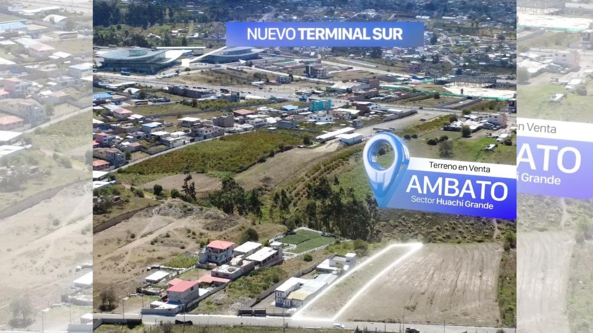 Terreno en venta en Ambato, Tungurahua