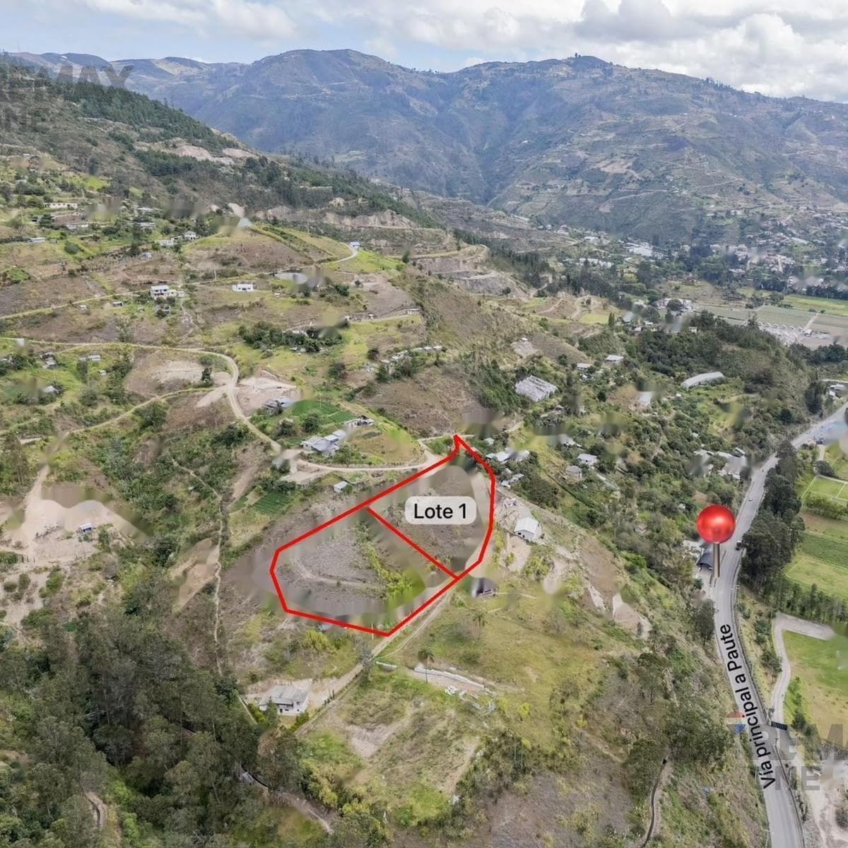 Terreno en venta en Paute, Azuay
