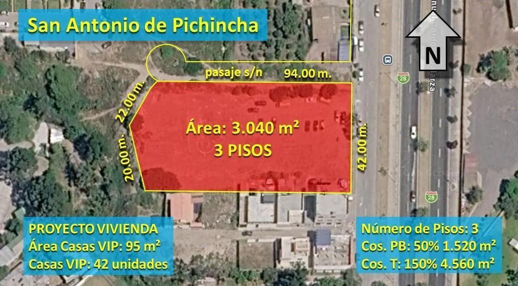Terreno en venta en Quito, Pichincha