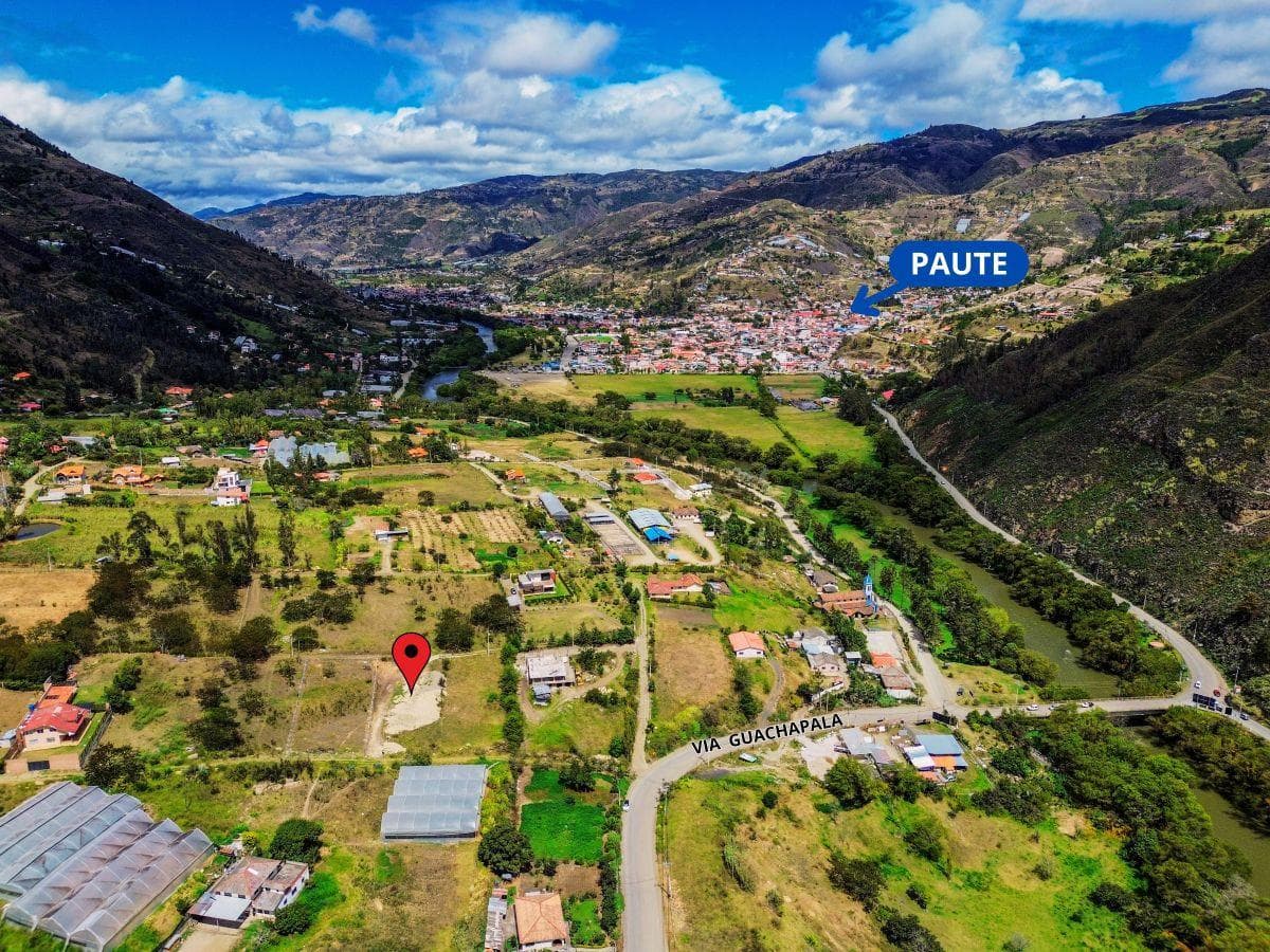 Terreno en venta en Guachapala, Azuay