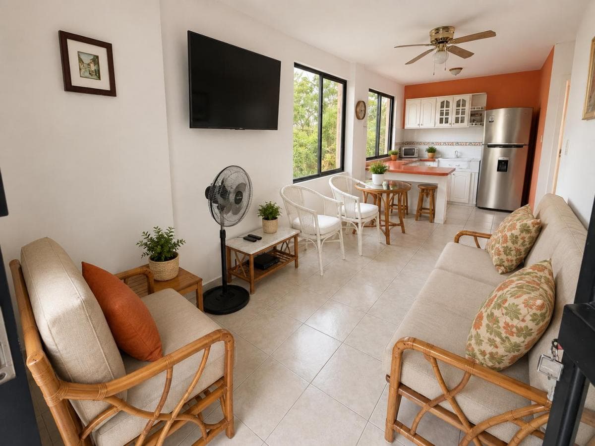 Tonsupa, Departamento Amoblado de 2 Dorm. — imagen 9