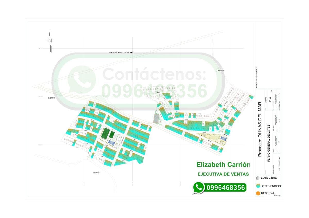 Terrenos en Puerto Cayo a 1,5 Km de La Playa | Urbanización Privada | Financiamiento Hasta 80 Meses, Manabí — imagen 2