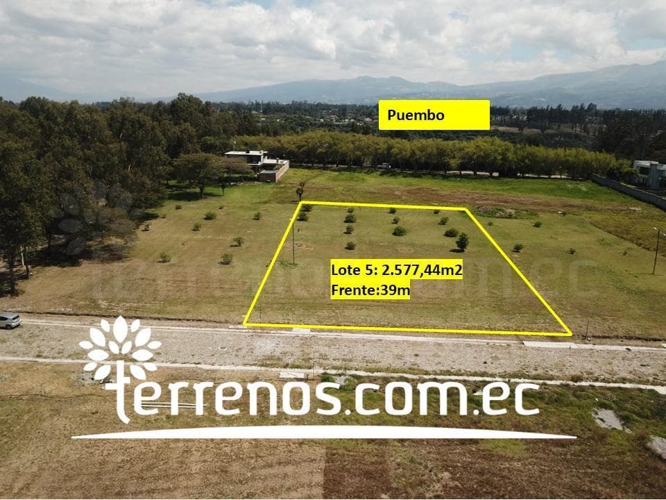 Terreno Unifamiliar en Venta, 2577,44 m². Tumbaco - Plaza Hilacril — imagen 1