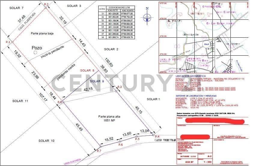 Vendo Terreno 4,320 m² Vía a La Costa Lotización Tiffany 42 m Frente Pcas, Guayas — imagen 1