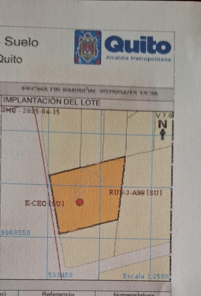 Terreno de 3000 m² Sector La Armenia, Conocoto, Ubicación Privilegiada — imagen 2
