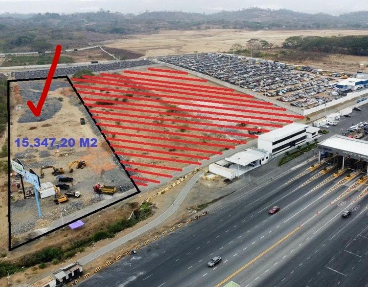 Terreno en Vía a La Costa Al Pie del Carretero, Peaje, Reténcion de Vehícular y Parque Lago Chongon, Guayas — imagen 8