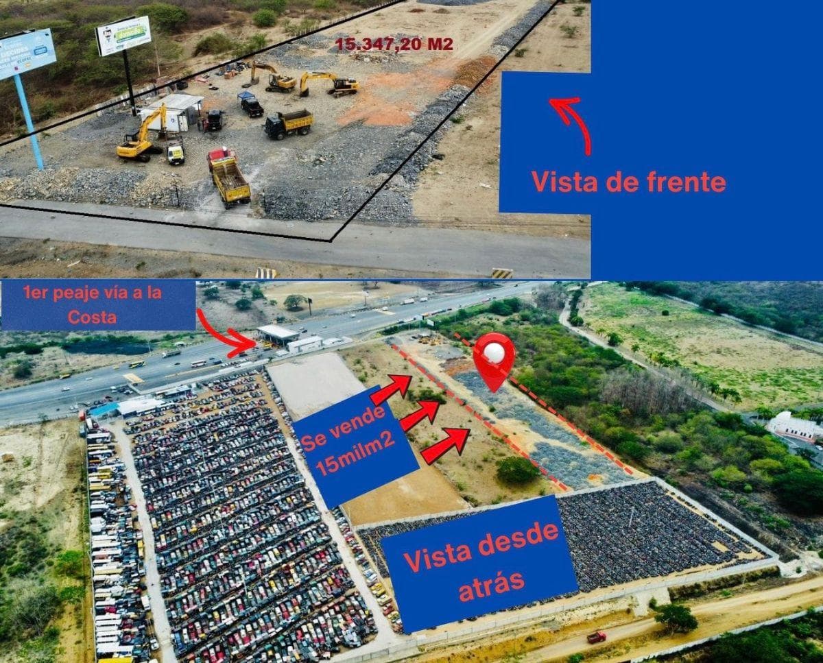 Terreno en Vía a La Costa Al Pie del Carretero, Peaje, Reténcion de Vehícular y Parque Lago Chongon, Guayas — imagen 7
