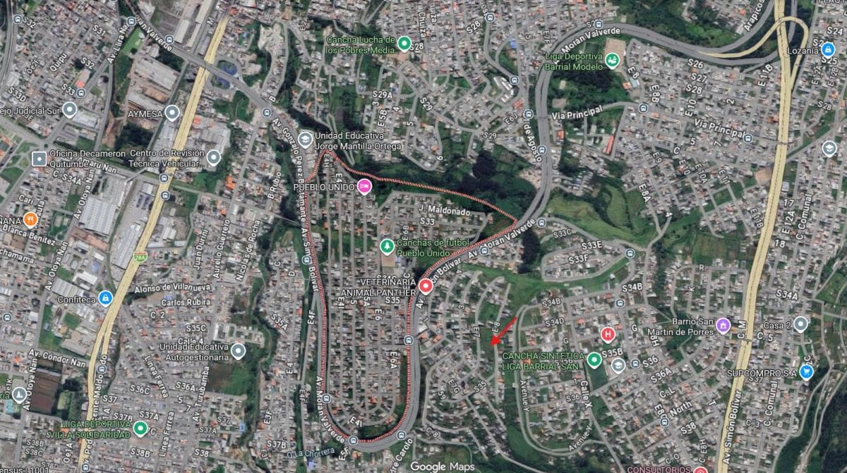 Terreno 300 m² en Venta Quitumbe - Pueblo Unido — imagen 3