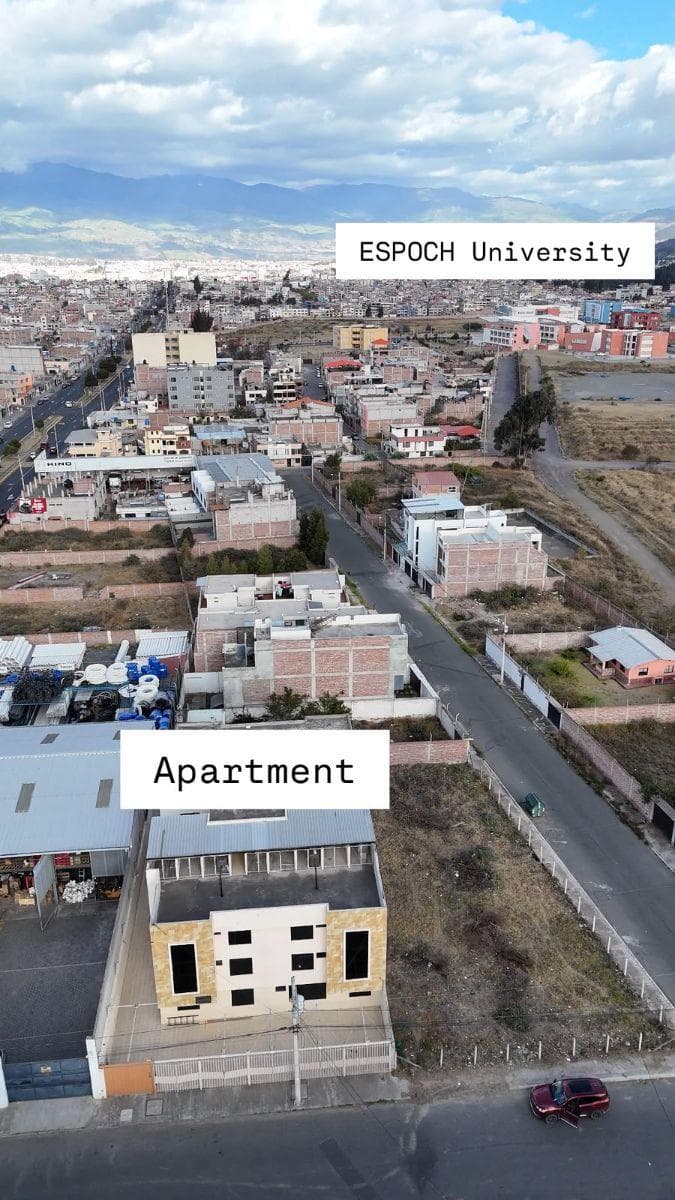Apartamento Planta Baja Cerca de La Universidad Espoch, Chimborazo — imagen 1