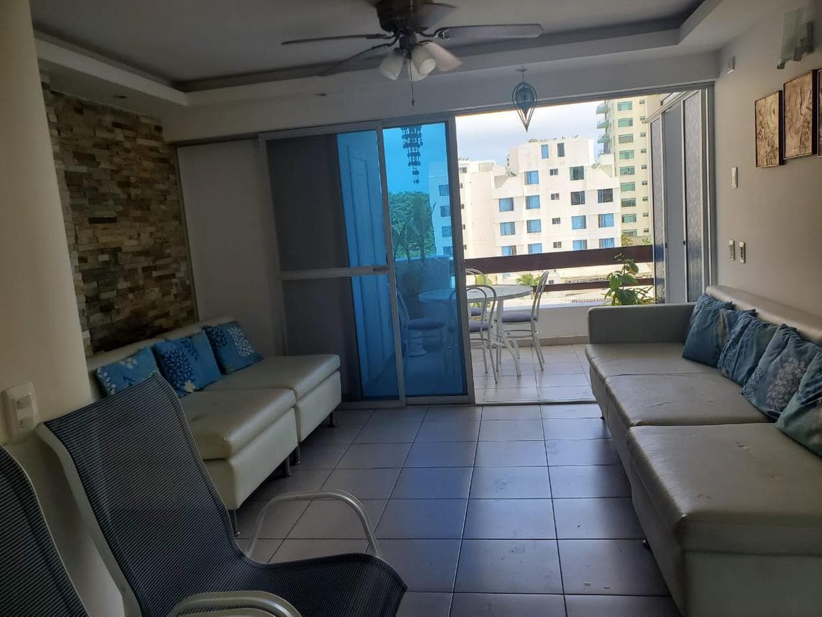 Oportunidad Departamento 2 Dorm. Tonsupa Amoblado, Balcón — imagen 3
