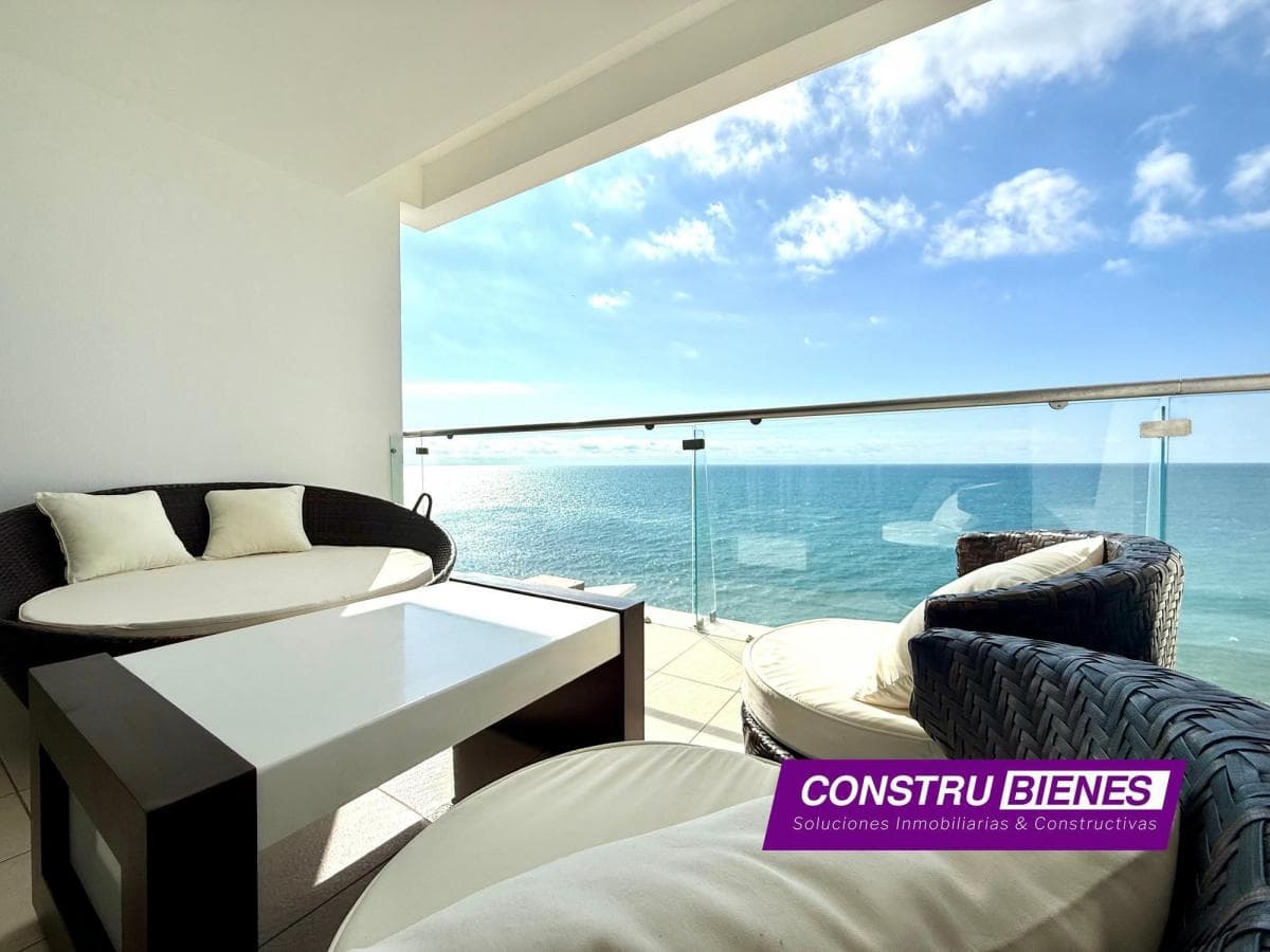 Departamento Frente Al Mar en Santorini, Cerca Hotel Oro Verde, Manta, Manabí — imagen 1