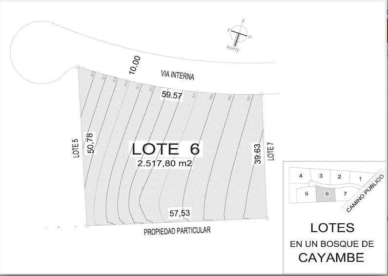 Cayambe 7 Lotes de Venta Unifamiliares a 10 Minutos del Centro — imagen 3