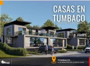 Venta Casa con Jardín 220 m² y Hab Master en Pb en Urbanización Privada - Collaqui Tumbaco — imagen 3