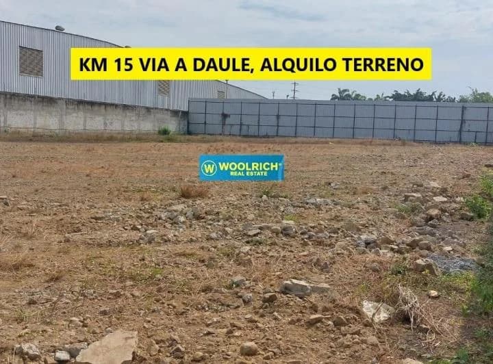 Alquilo Terreno Via a Daule, Km 15, Sector Brahma, Guayas — imagen 1
