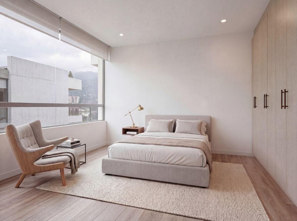 Venta Departamento con Balcon 2 Dorm. en Cumbaya Sector El Nacional — imagen 7