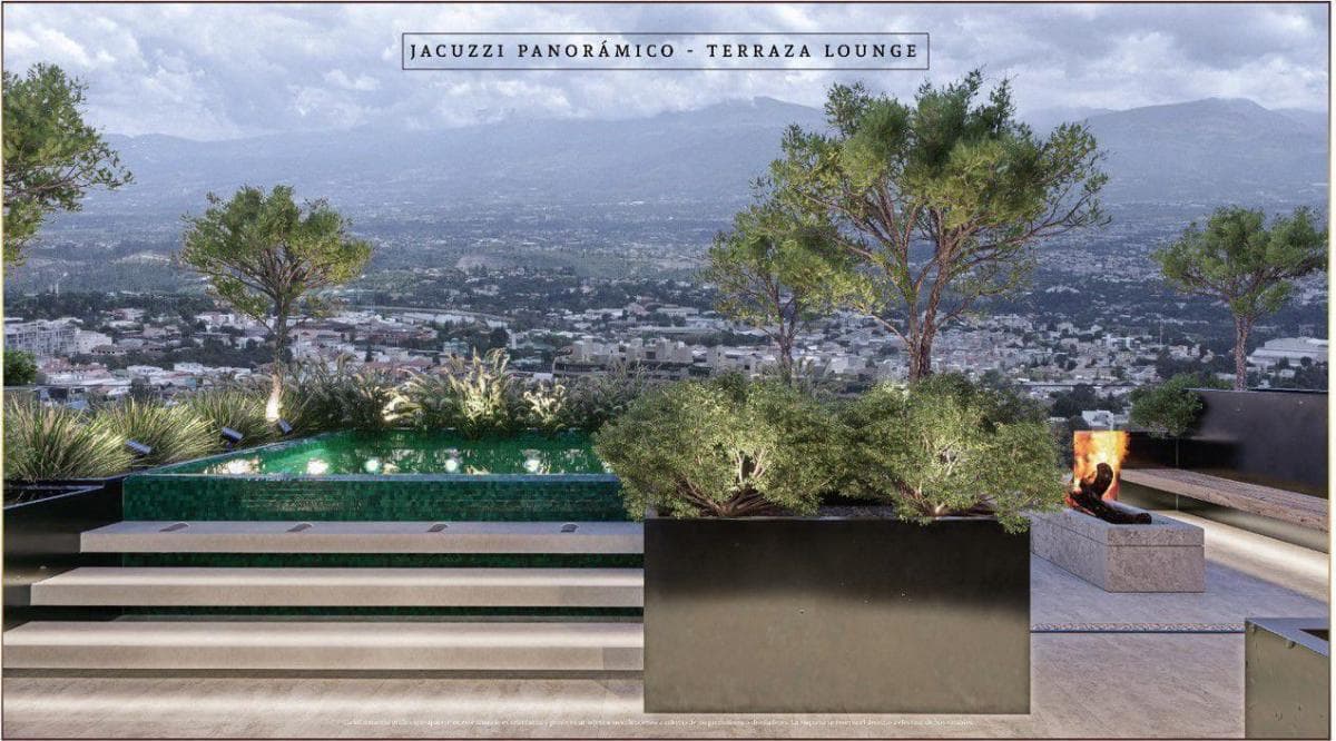 Ira Venta Departamento 113.42 m² con Terraza Sector Santa Lucia de Cumbaya — imagen 2