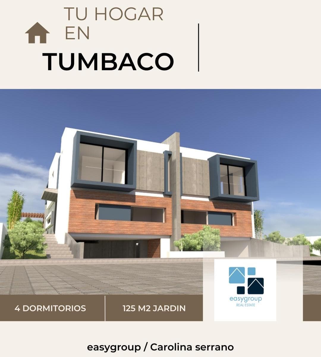 Casa con 4 Habitaciones en Venta en Tumbaco, 300 m² — imagen 1