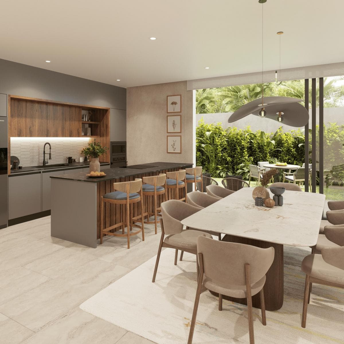 Departamento de 3 Dorm. con Jardín Privado en Cumbayá de 236,75 m² — imagen 1