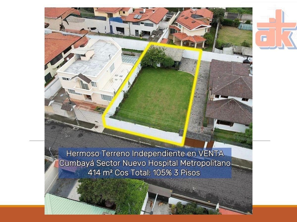 Terreno en venta en Quito, Pichincha