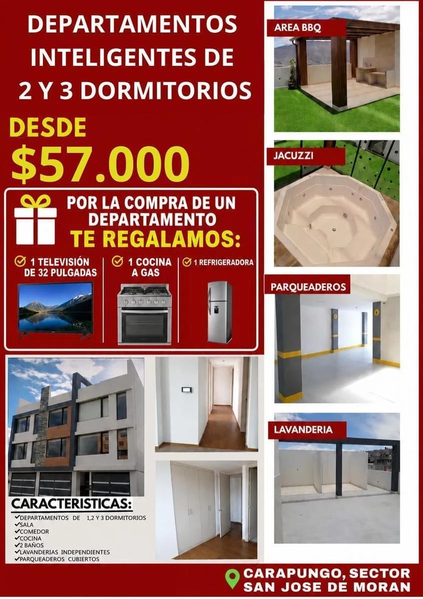 Departamento en San José de Morán — imagen 1