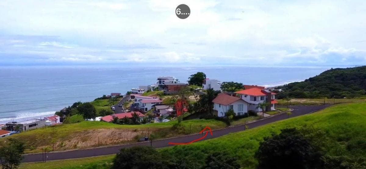 Jama Se Vende Hermoso Terreno con Vista Dentro de Urbanización (Cr), Manabí — imagen 3