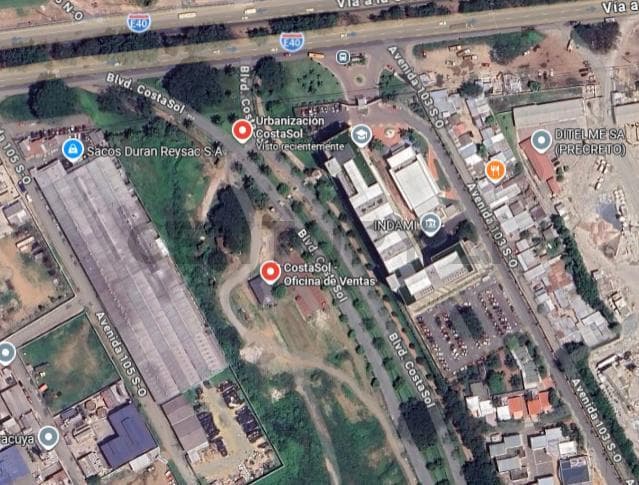 Terreno Medianero 224 m² en Venta Urbanización Costa Sol - Vía a La Costa, Guayas — imagen 2