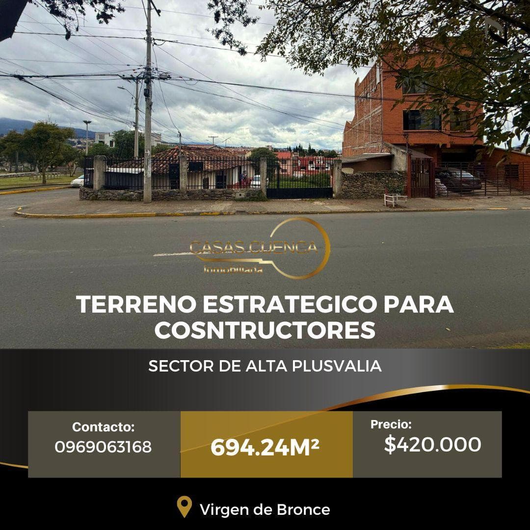 Reservado - Terreno Ideal Para Inversion Excelente Ubicacion V. Bronce (T311), Azuay — imagen 10