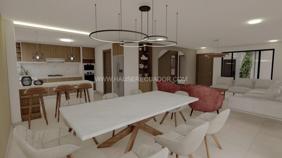 Casa de Venta en Conocoto con 3 Parqueaderos Amplio Terreno de 206 m² — imagen 9