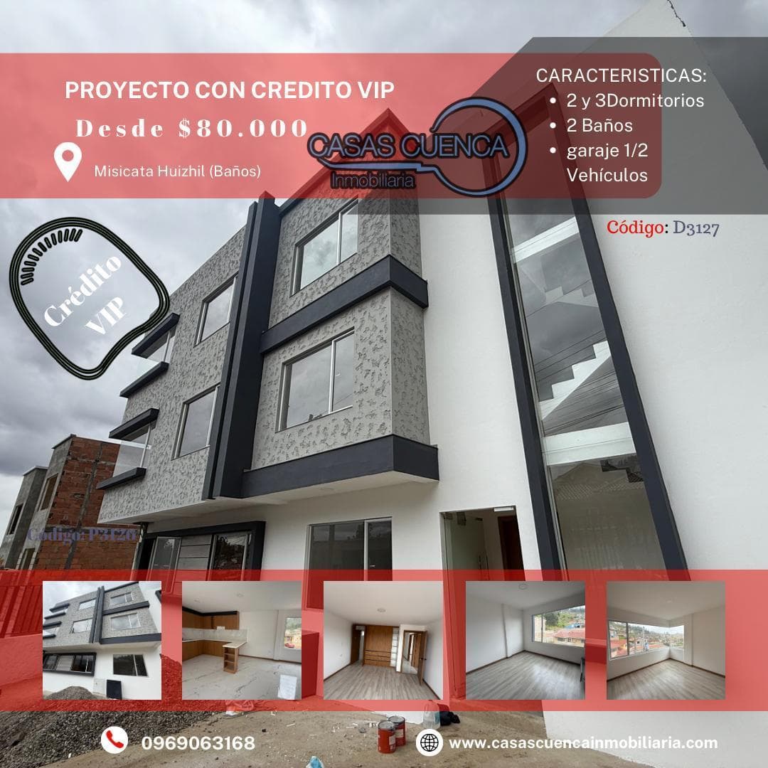 Ultimo Departamento Vip con Garaje en Misicata (V3128), Azuay — imagen 1