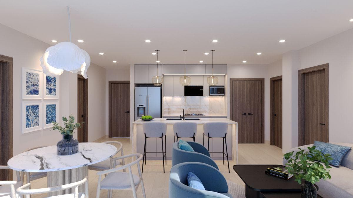 Departamentos en Venta Frente Al Mar en Ayangue| Vista Pacífico - Tortuga Bay | 2 y 3 Dorm. Provincia de Santa Elena — imagen 2