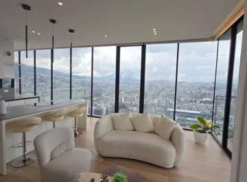 Vendo o Rento Departamento de Lujo Iluminado Piso Alto Edificio Iqon — imagen 4