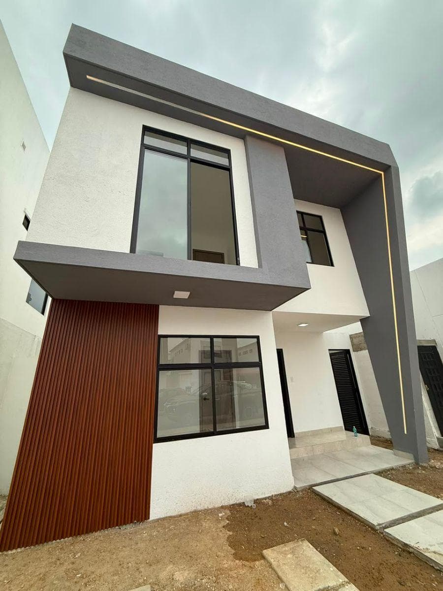 Casa en Venta de 4 Dorm. de Estreno - La Joya Etapa Aguamarina - Sector Aurora Daule, Guayas — imagen 1