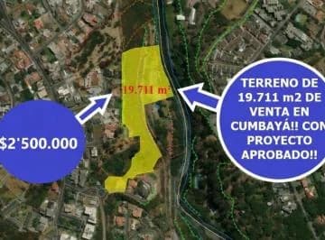 Terreno con Proyecto Aprobado de Venta en Cumbayá! — imagen 5