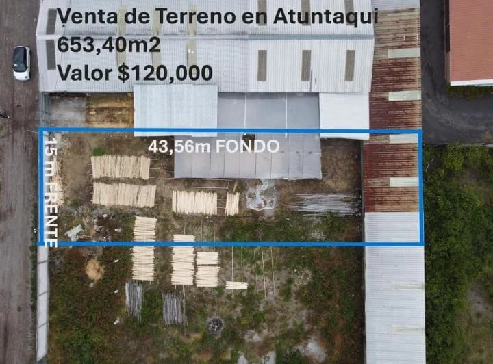 Terreno en Atuntaqui, Imbabura — imagen 1